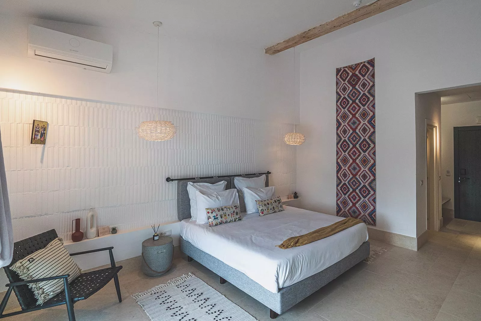 Double room with balcony and garden view — 2
