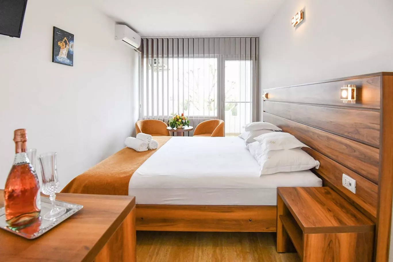 Superior double room with balcony*