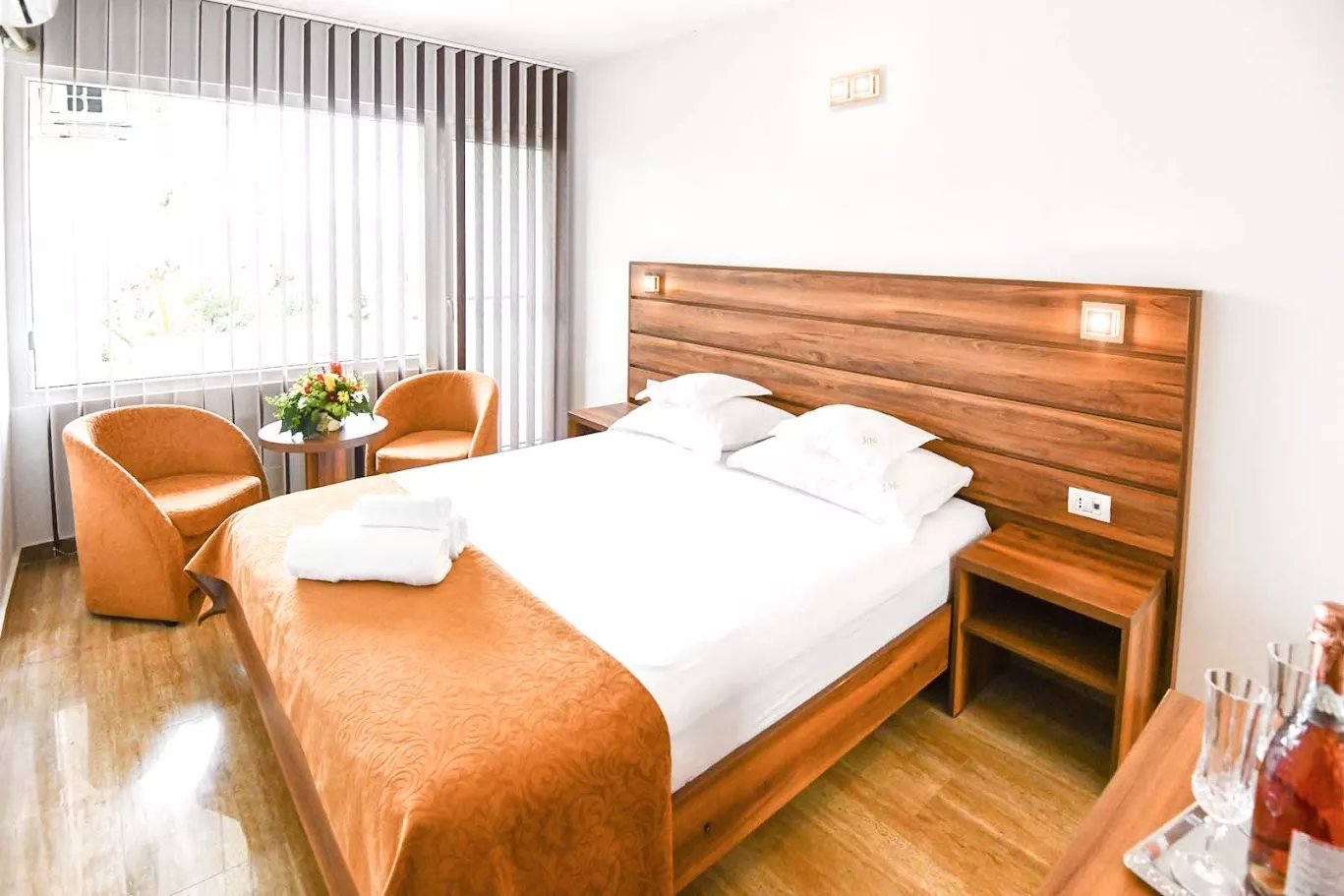 Superior double room with balcony* — 2