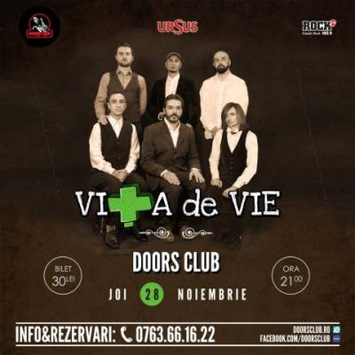 Vita de Vie, un nou concert pe litoral