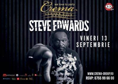 Evenimentul toamnei, pe litoral! Steve Edwards, in concert la Mamaia!